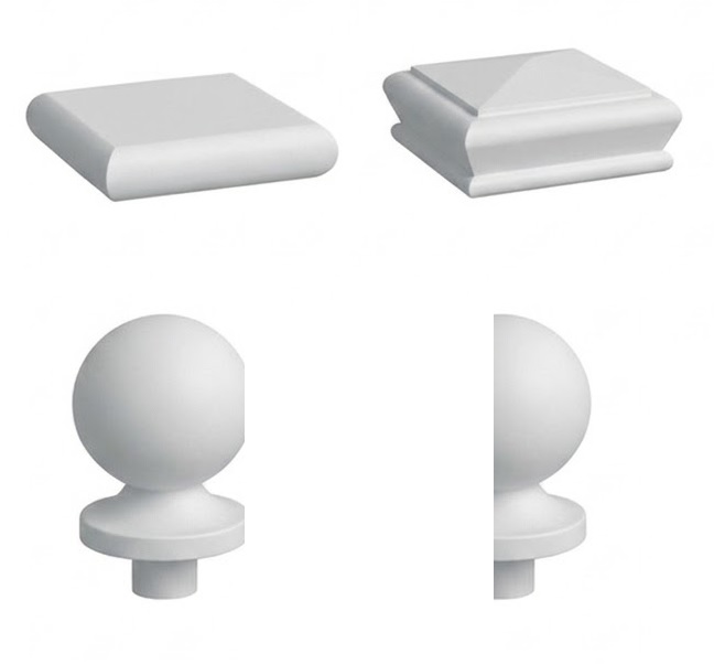 White Primed Caps